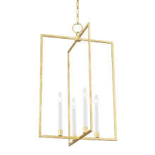 Hudson Valley MDS422-GL - 4 LIGHT LARGE PENDANT