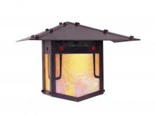 Arroyo Craftsman PDW-12GRC-S - 12" pagoda flush wall mount