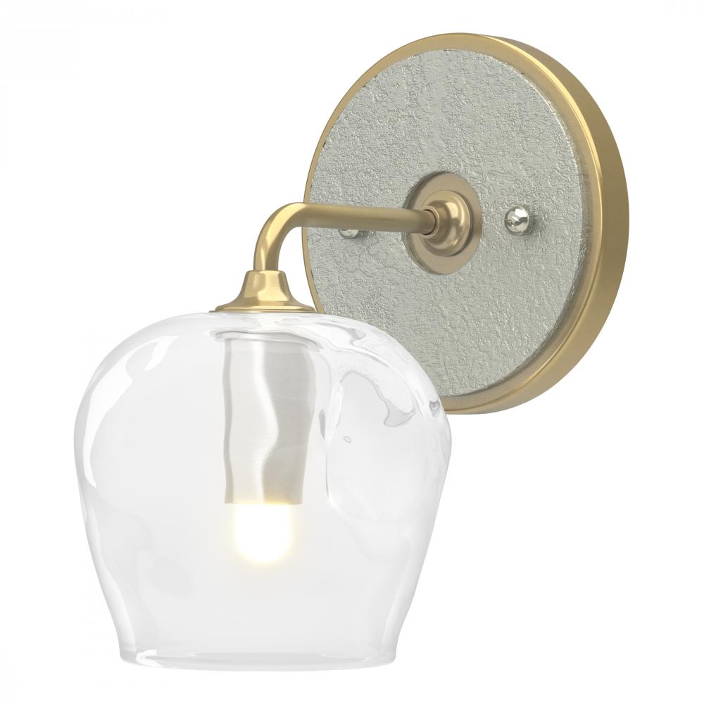 Ume 1-Light Curved Arm Bath Sconce