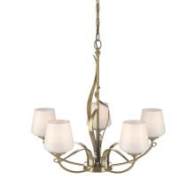 Hubbardton Forge 103040-SKT-86-GG0236 - Flora 5 Arm Chandelier