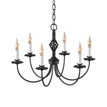 Hubbardton Forge 108060-SKT-10 - Twist Basket 6 Arm Chandelier