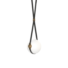 Hubbardton Forge 131040-LED-LONG-10-27-LK-NL-GG0670 - Derby Small LED Pendant