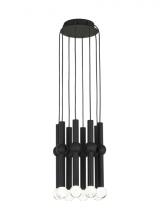 Visual Comfort & Co. Modern Collection 700TRSPGYD8RB-LED930 - Guyed 8 Light Chandelier