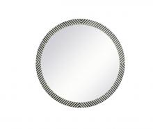 Elegant MR52432 - Rectangle Mirror 24 Inch in Chevron