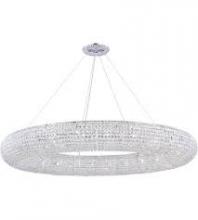 Elegant 2114G52C/RC - Paris 20 Light Chrome Chandelier Clear Royal Cut Crystal