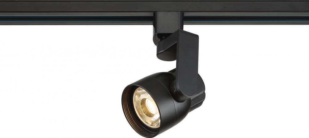 LED 12W Track Head - Angle Arm - Black Finish - 24 Degree Beam