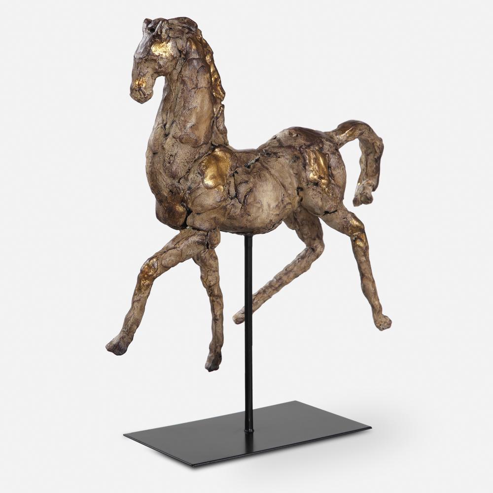 Caballo Dorado Horse Sculpture