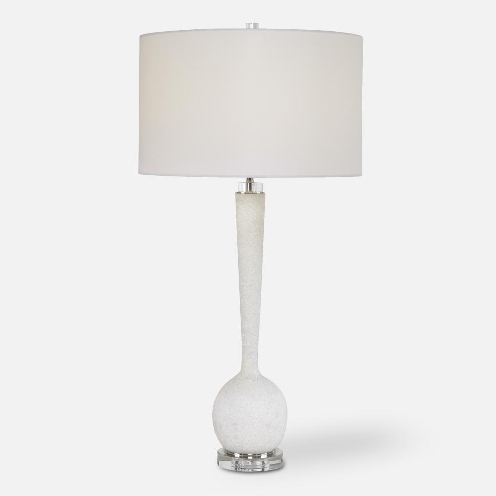 Kently White Marble Table Lamp