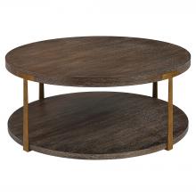 Uttermost 25555 - Palisade Round Wood Coffee Table