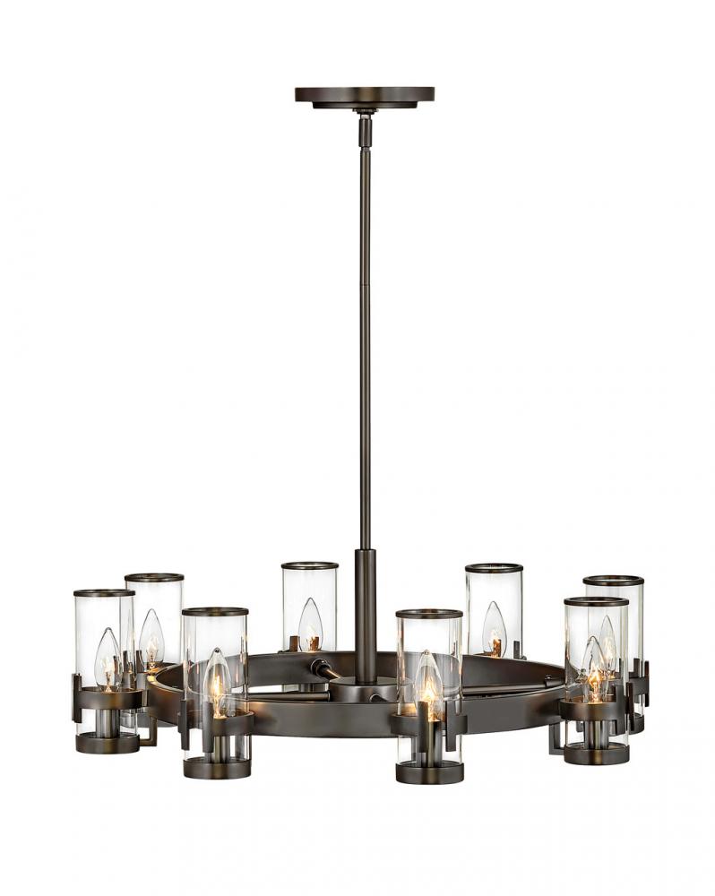 Medium Single Tier Chandelier