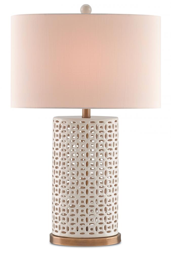 Bellemeade White Table Lamp