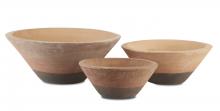 Currey 1200-0466 - Cottage Black Bowl Set of 3