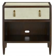 Currey 3000-0156 - Evie Shagreen Nightstand