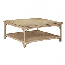 Currey 3000-0219 - Olisa Rope Cocktail Table