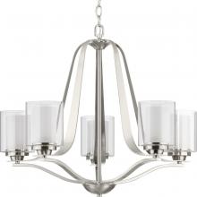 Progress Lighting, a Hubbell affiliate P400095-009 - P400095-009 5-75W MED CHANDELIER